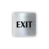 Cedule exit- východ | Piktogram (čtverec)