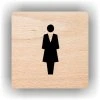 Cedule dámy – plast (piktogram)