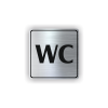Cedule wc | Piktogram (čtverec)