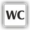 Cedule wc – plast (piktogram)