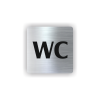 Cedule wc | Piktogram (čtverec)