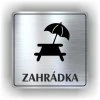 Cedule zahrádka – plast (piktogram)