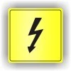 Cedule vysoké napětí – plast (piktogram)