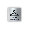 Cedule šatna zaměstnanci | Piktogram (čtverec)