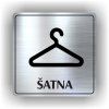 Cedule šatna – plast (piktogram)