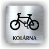 Cedule kolárna – plast (piktogram)