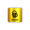 Cedule pivnice | Piktogram (čtverec)