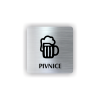 Cedule pivnice | Piktogram (čtverec)
