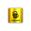 Cedule nálevna | Piktogram (čtverec)