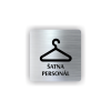 Cedule šatna personál | Piktogram (čtverec)