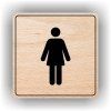 Cedule ženy – plast (piktogram)