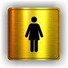 Cedule ženy – plast (piktogram)