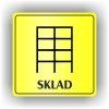 Cedule sklad – plast (piktogram)