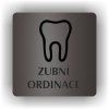 Cedule zubní ordinace – plast (piktogram)