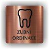 Cedule zubní ordinace – plast (piktogram)