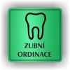 Cedule zubní ordinace – plast (piktogram)
