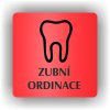 Piktogram - ZUBNÍ ORDINACE