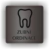 Cedule zubní ordinace – plast (piktogram)