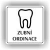 Cedule zubní ordinace – plast (piktogram)