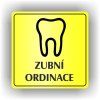 Cedule zubní ordinace – plast (piktogram)