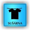 Cedule sušárna – plast (piktogram)