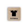 Cedule sušárna | Piktogram (čtverec)