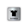 Cedule sušárna | Piktogram (čtverec)