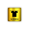Cedule sušárna | Piktogram (čtverec)