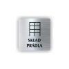 Cedule sklad prádla | Piktogram (čtverec)