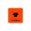 Cedule sušárna | Piktogram (čtverec)