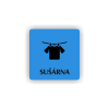 Cedule sušárna | Piktogram (čtverec)