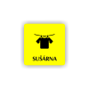 Cedule sušárna | Piktogram (čtverec)