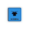 Cedule sušárna | Piktogram (čtverec)