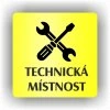 Cedule technická místnost – plast (piktogram)
