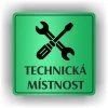 Cedule technická místnost – plast (piktogram)