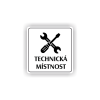 Cedule technická místnost | Piktogram (čtverec)