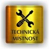 Cedule technická místnost – plast (piktogram)