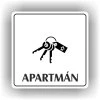 Cedule apartmán – plast (piktogram)