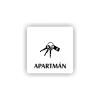 Cedule apartmán kliče | Piktogram (čtverec)