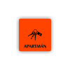 Cedule apartmán kliče | Piktogram (čtverec)