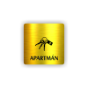 Cedule apartmán kliče | Piktogram (čtverec)
