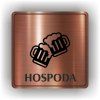 Cedule hospoda – plast (piktogram)