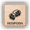 Cedule hospoda – plast (piktogram)