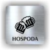 Cedule hospoda – plast (piktogram)