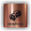 Cedule hospoda – plast (piktogram)