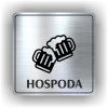 Cedule hospoda – plast (piktogram)