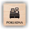 Cedule pokladna – plast (piktogram)