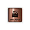 Cedule pokladna | Piktogram (čtverec)