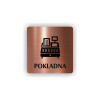 Cedule pokladna | Piktogram (čtverec)
