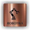 Cedule robotika – plast (piktogram)